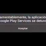 Google Play services se detuvo