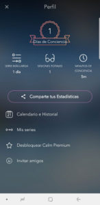 Calm perfil