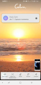 Calm fondo playa