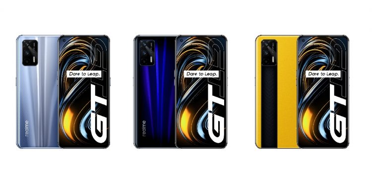 Realme Gt disponible en 3 colores